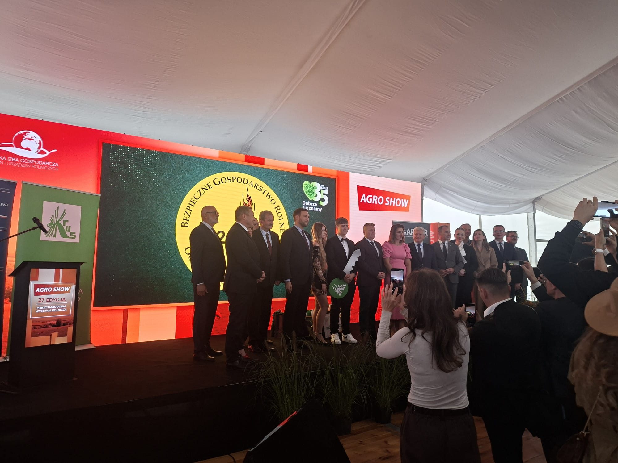 Gala konkursu Bezpieczne Gospodarstwo Rolne 2026, AGRO SHOW Bednary – zdjęcie 1
