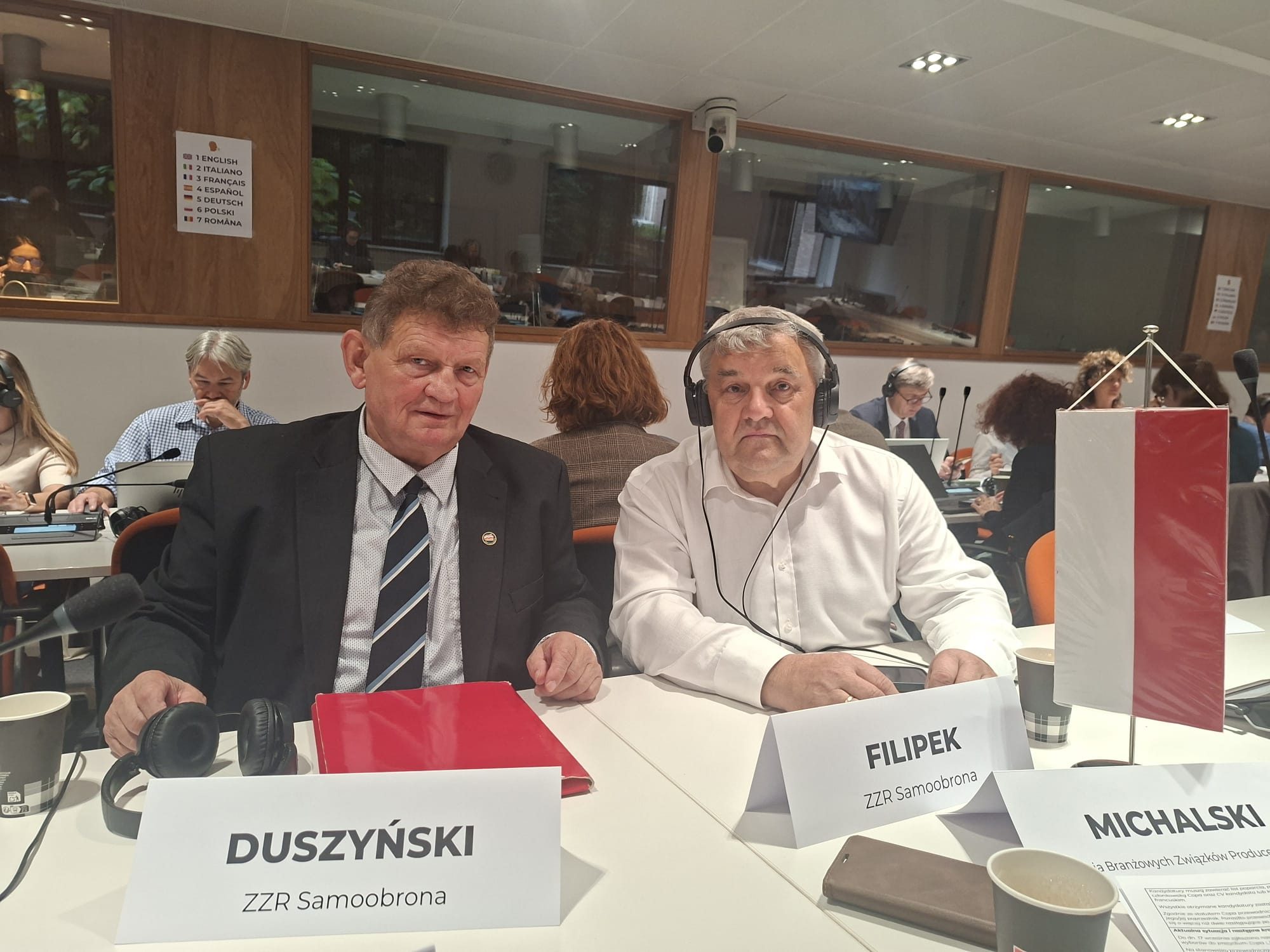 Przedstawiciele ZZR Samoobrona na posiedzeniu Prezydium Copa-Cogeca w Brukseli, październik 2026 – zdjęcie 1